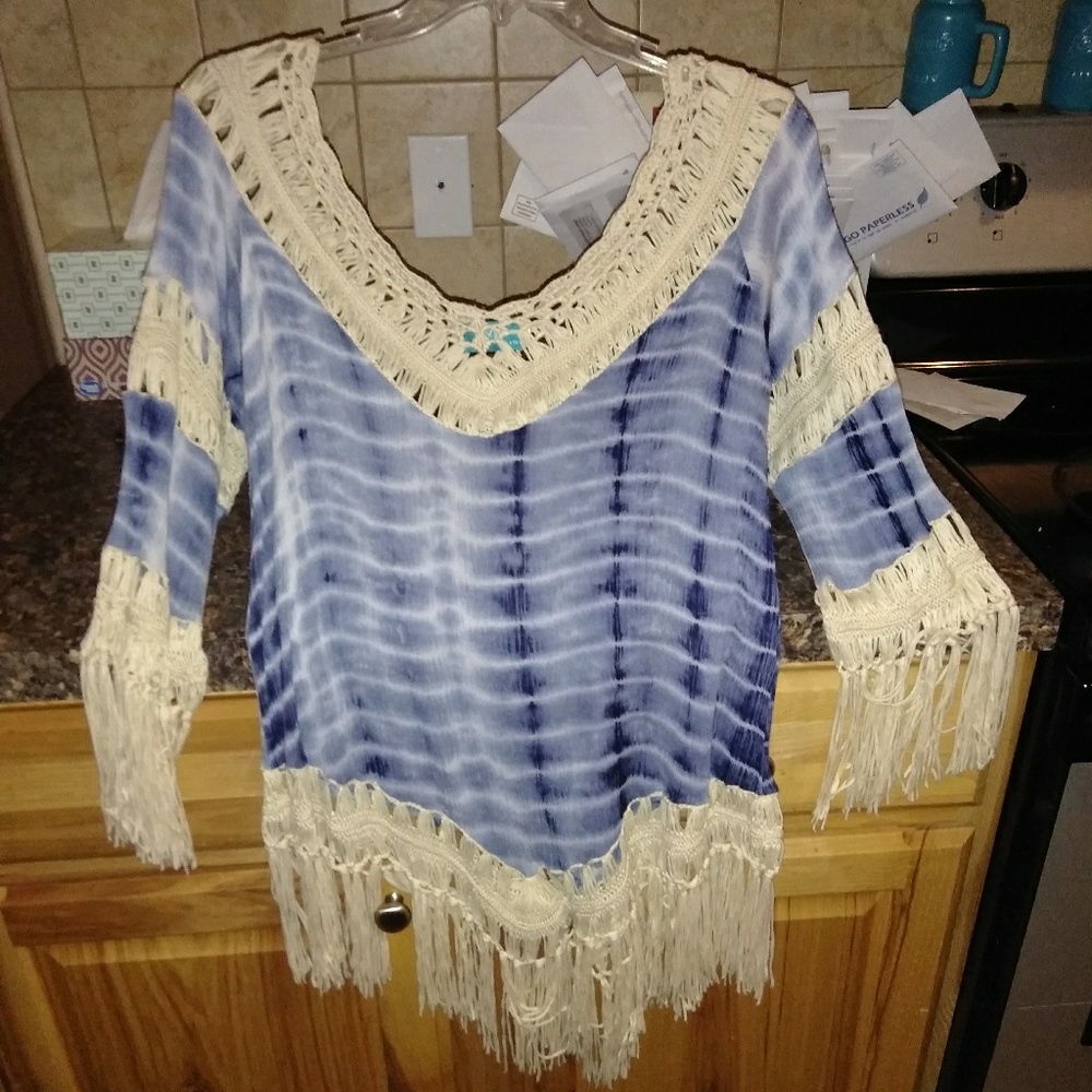 BOHO Fringe shirt